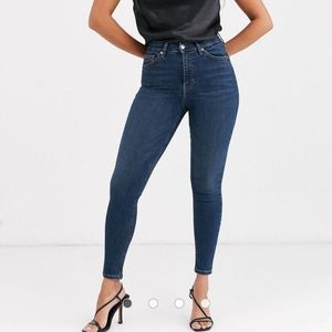 Nwot Topshop | jamie moto jeans